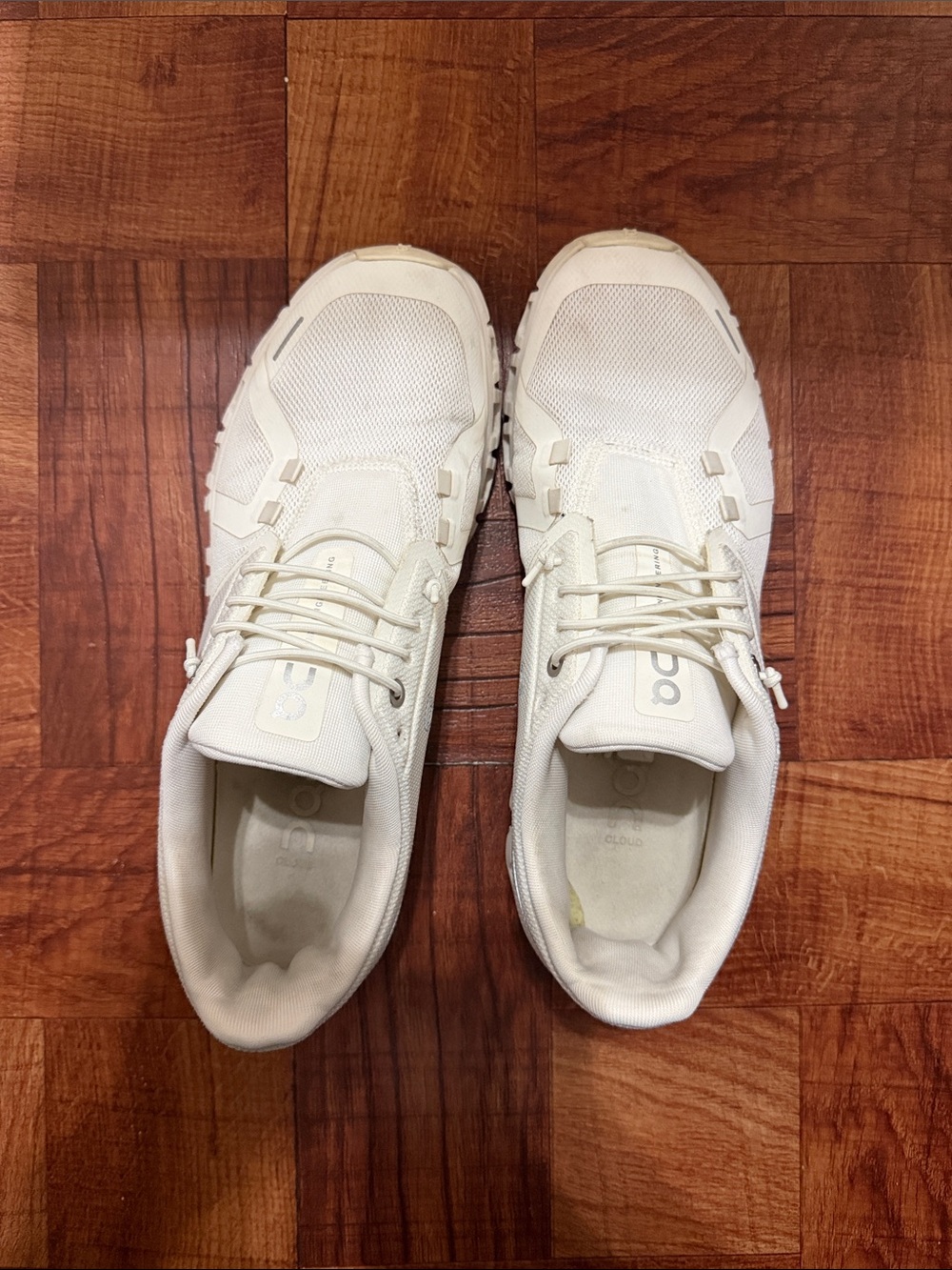 On Running Sneakers in Cream White